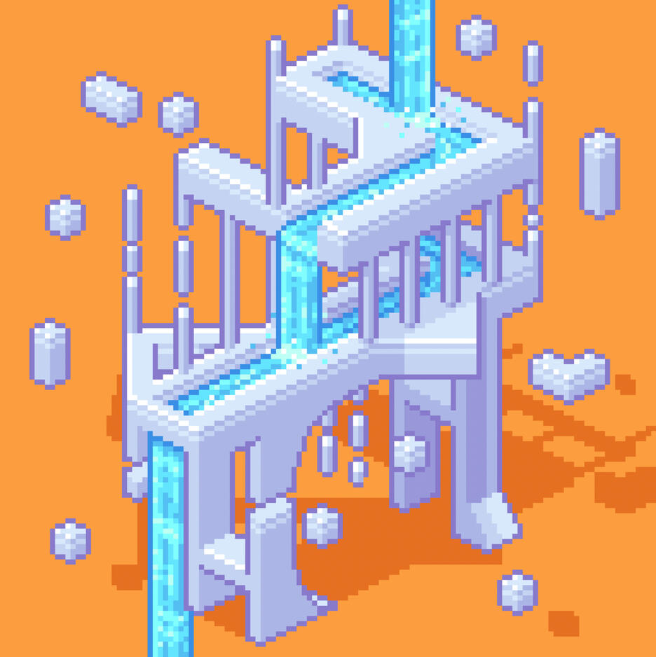Isometric Fountain